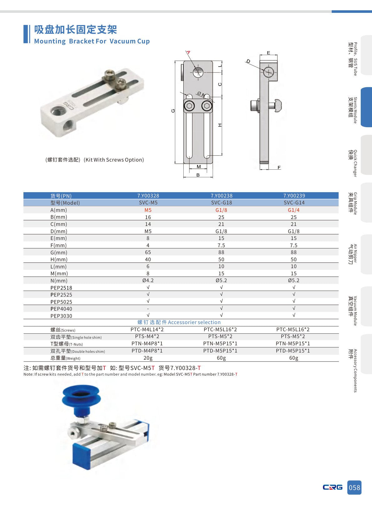 CRG 技術資料((已压缩)5.3 CRG目录.pdf p.74・製品写真ではありません)