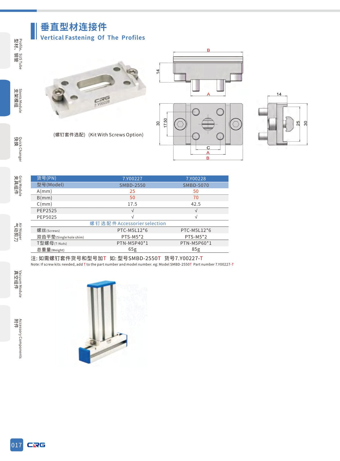 CRG 技術資料((已压缩)5.3 CRG目录.pdf p.33・製品写真ではありません)