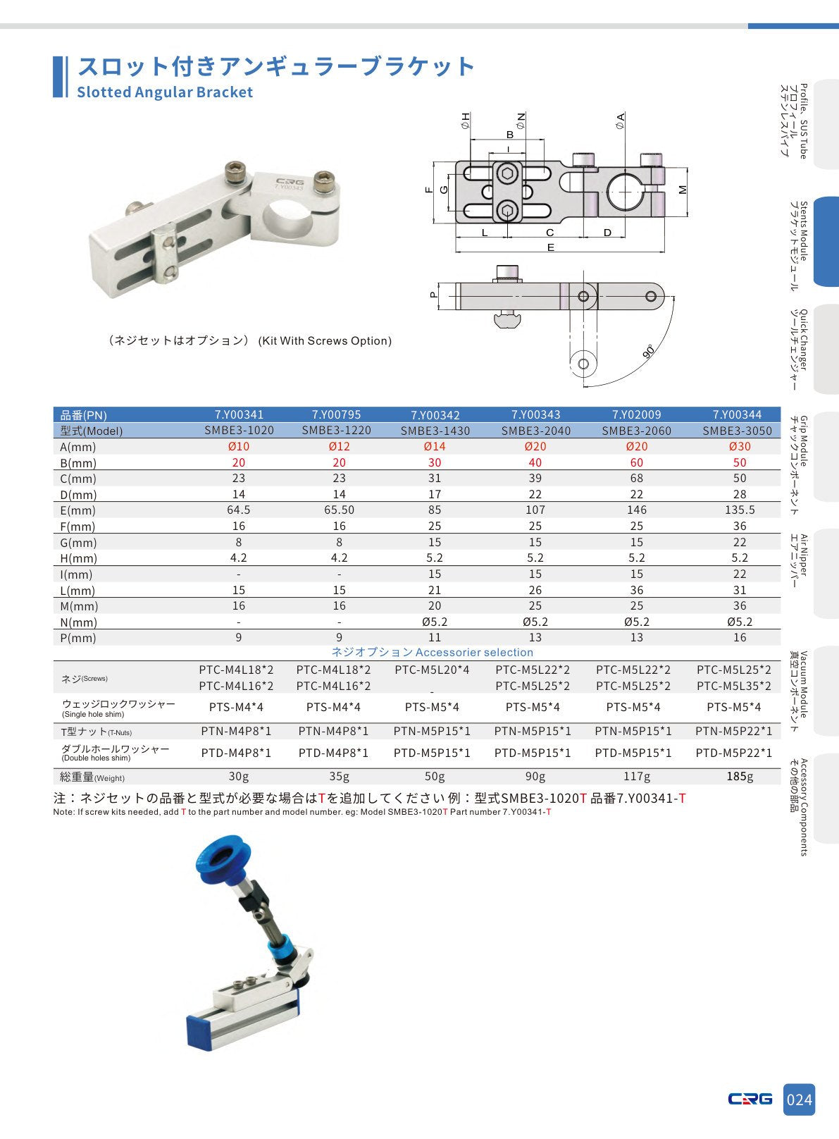 CRG 技術資料（CRGカタログ 5.3.pdf p.40・製品写真ではありません）