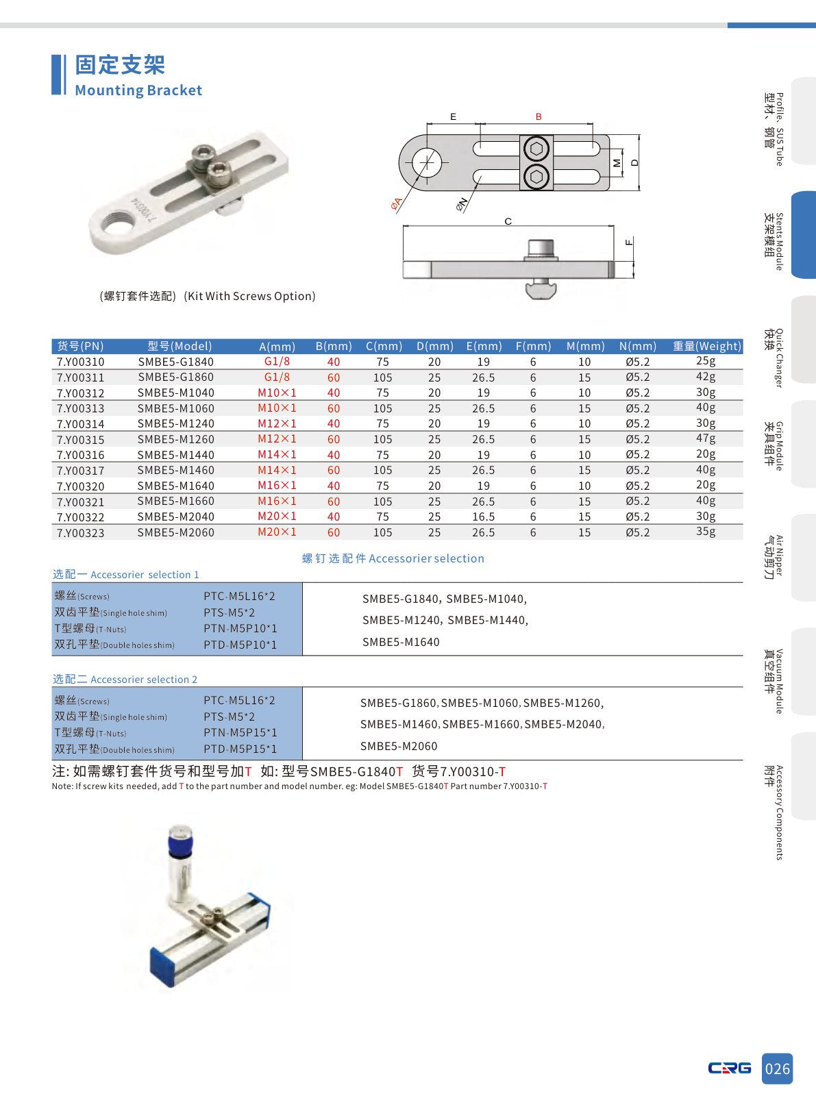 CRG 技術資料（（已压缩）5.3 CRG目录.pdf p.42・製品写真ではありません）
