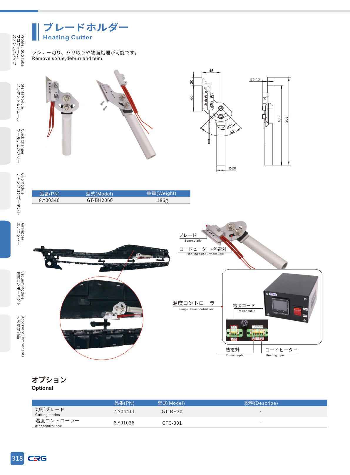 CRG 技術資料（CRGカタログ 5.3.pdf p.332・製品写真ではありません）