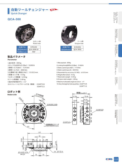 CRG QCA-S300R-SP