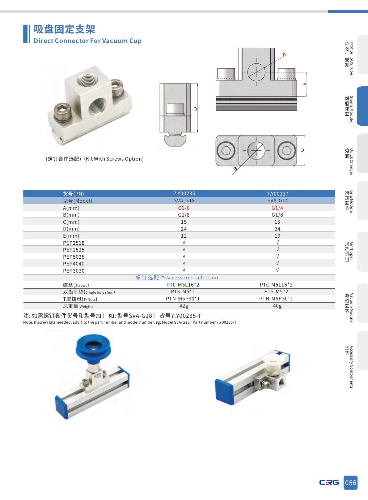 CRG 技術資料（（已压缩）5.3 CRG目录.pdf p.72・製品写真ではありません）